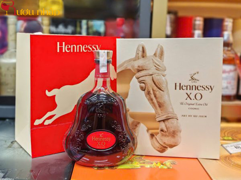 Hennessy XO Year of The Horse 2026 Rượu Hennessy XO Hộp Quà 2026 Phiên Bản Tết 2026