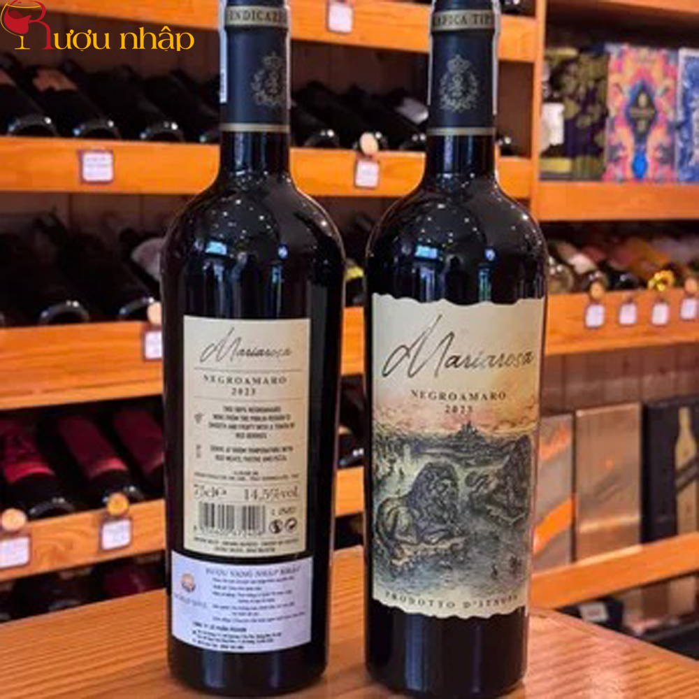 Vang Ý Mariarosa Negroamaro Rượu vang ý Mariarosa Negroamaro Giá tốt