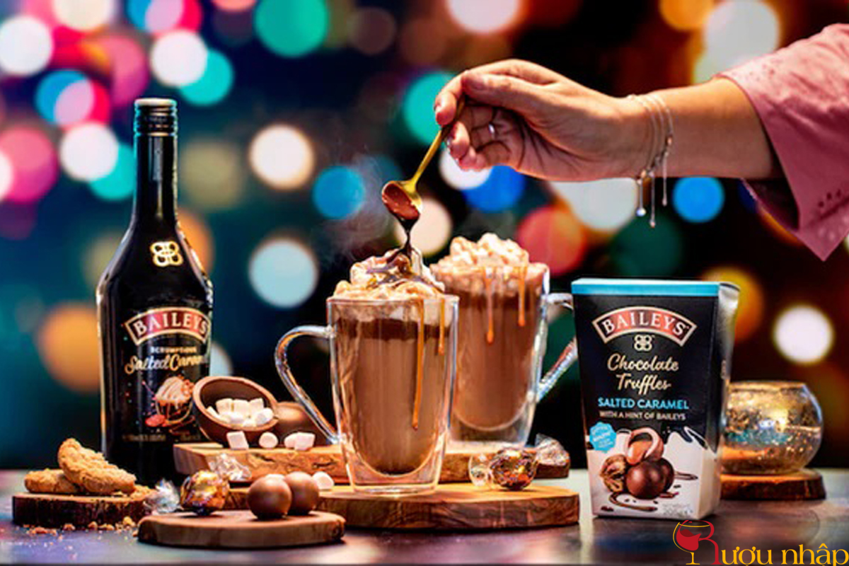 Baileys Salted Caramel Hot Chocolate