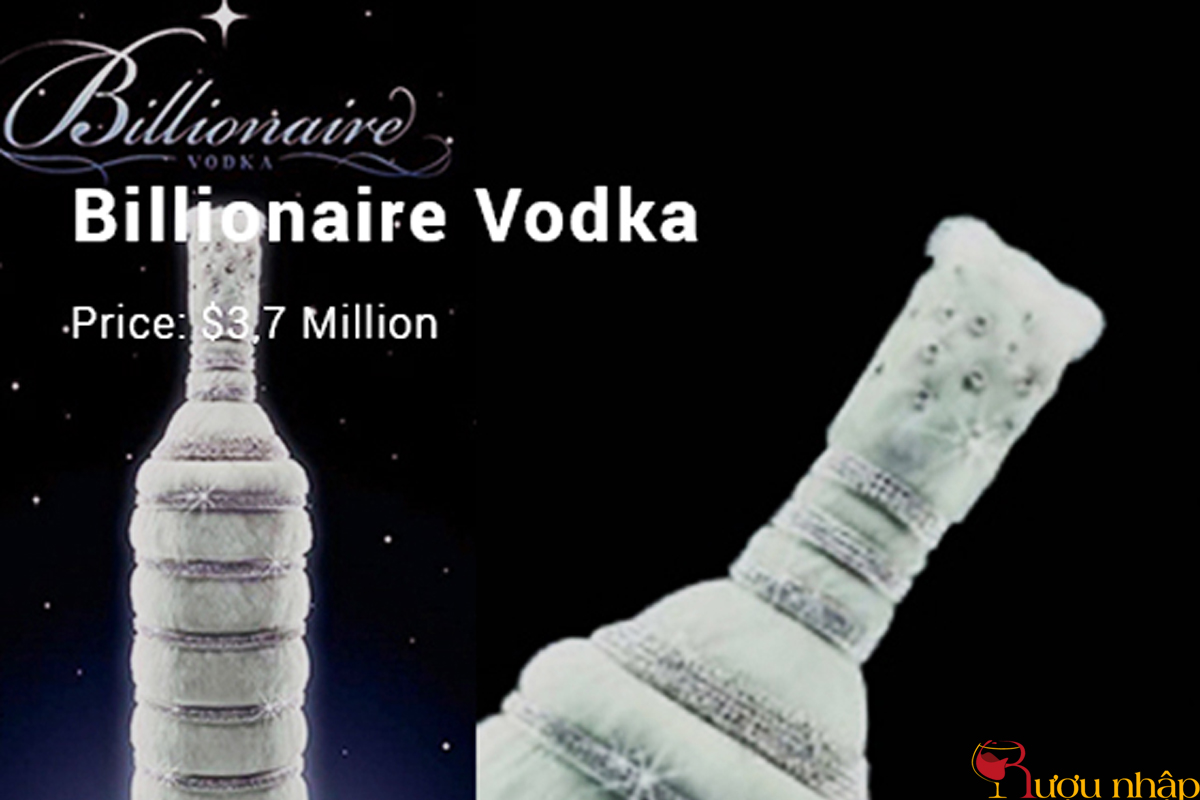 Chai Rượu Vodka Đắt Nhất Thế Giới: Billionaire Vodka 2012