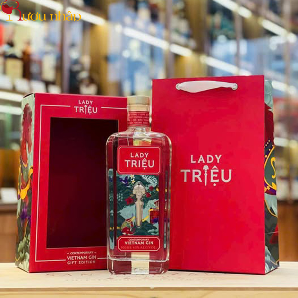 Gin Lady Triệu bản quà Tết 2026 mới nhất