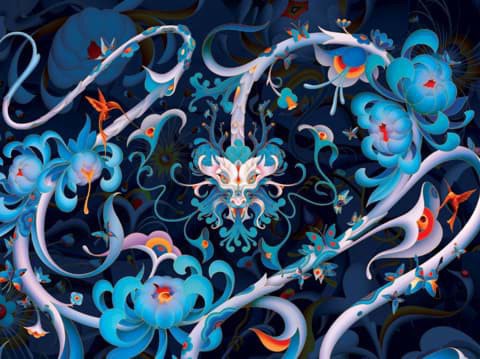 Johnnie Walker Blue năm Rồng - Year of Dragon 2024