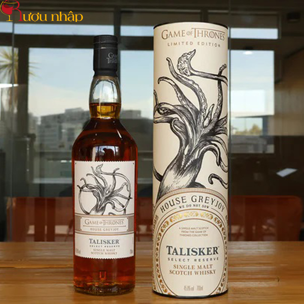 Talisker - House Greyjoy Game Of Thrones Limited Edition