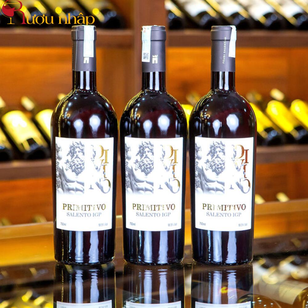 Vang Ý Divino Primitivo Salento IGP Chính Hãng Giá Tốt