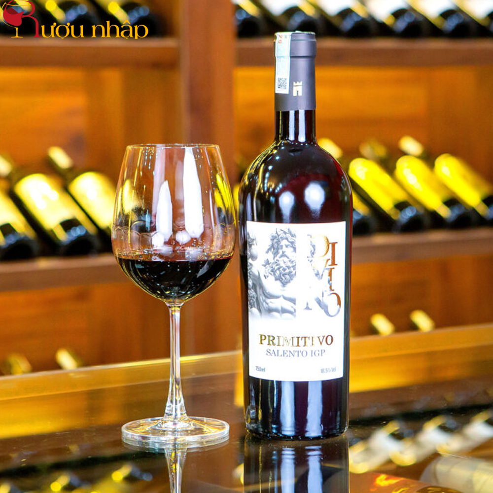Vang Ý Divino Primitivo Salento IGP Chính Hãng