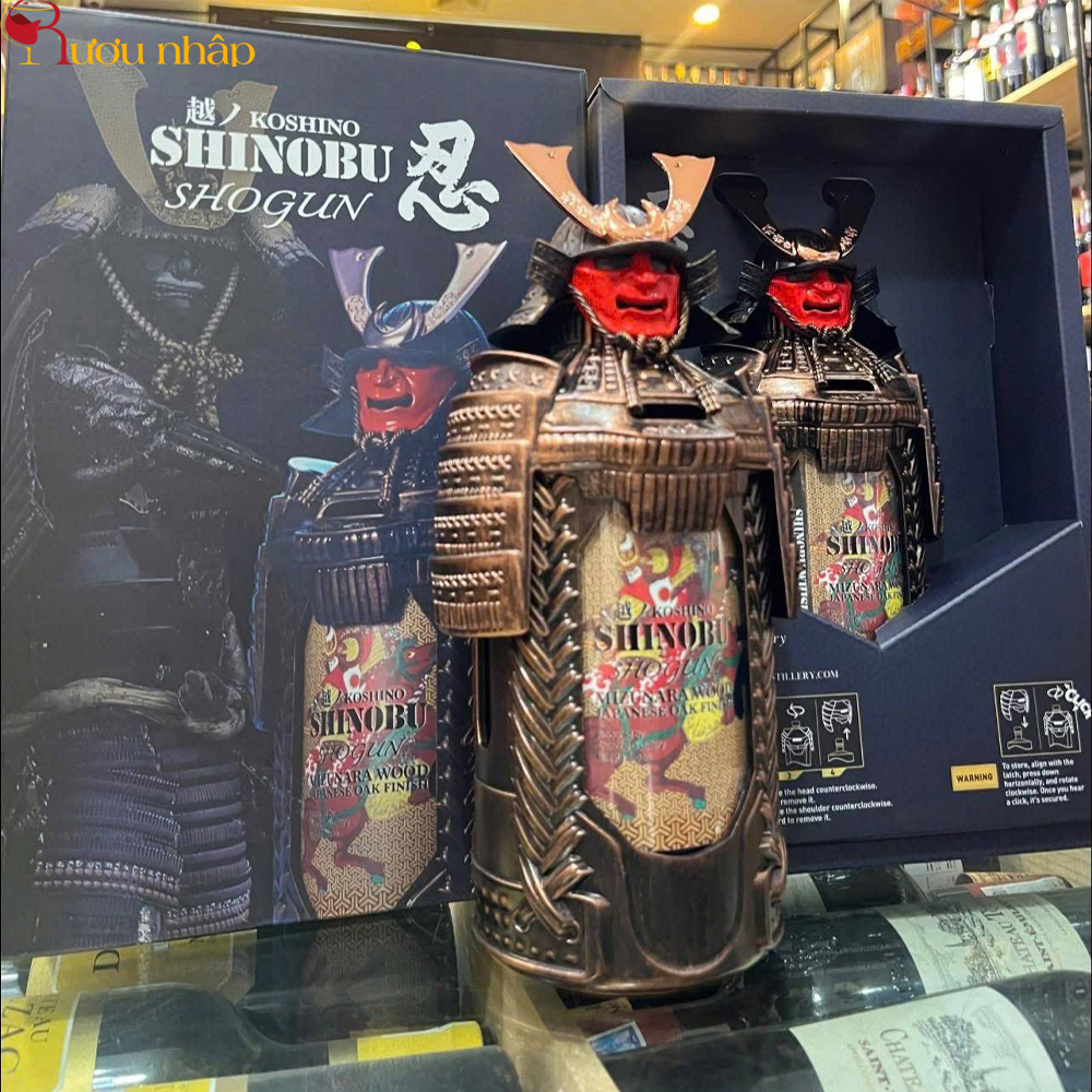 Whisky Nhật Shinobu Shogun Blended Whisky