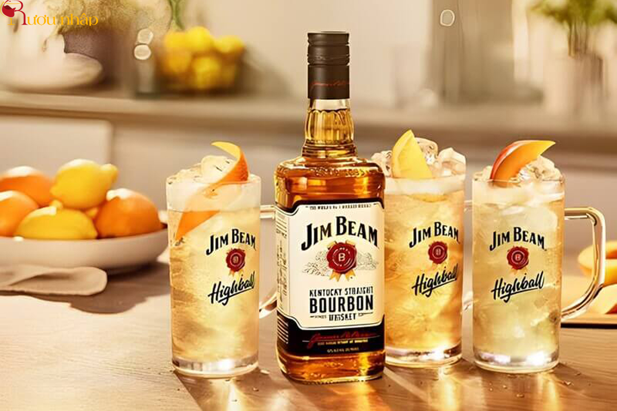 Jim Beam là thương hiệu rượu Bourbon Whiskey hàng đầu trên thế giới