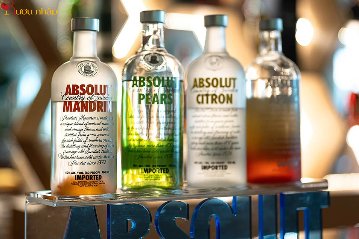 Phân loại Vodka Thụy Điển