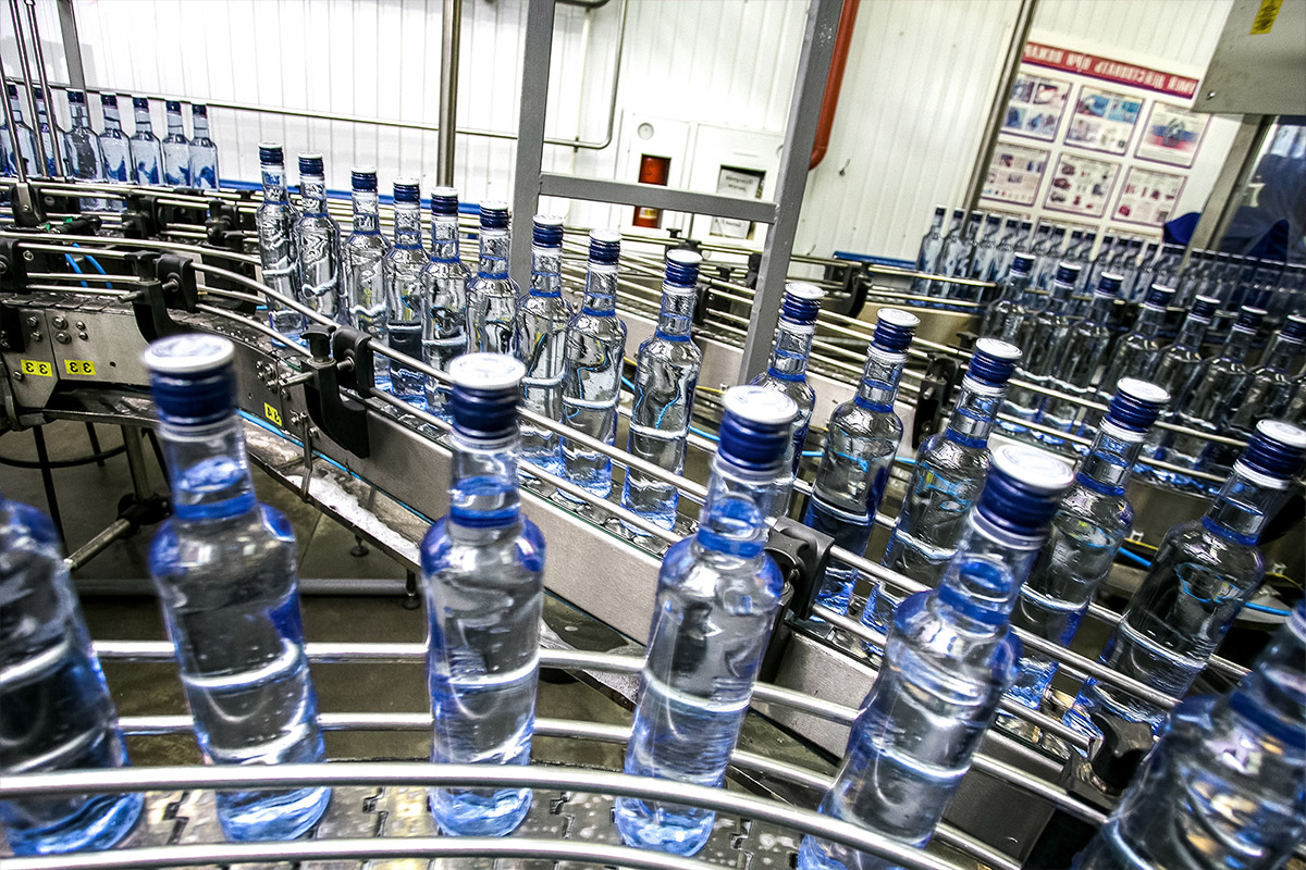 Quá trình sản xuất rượu vodka