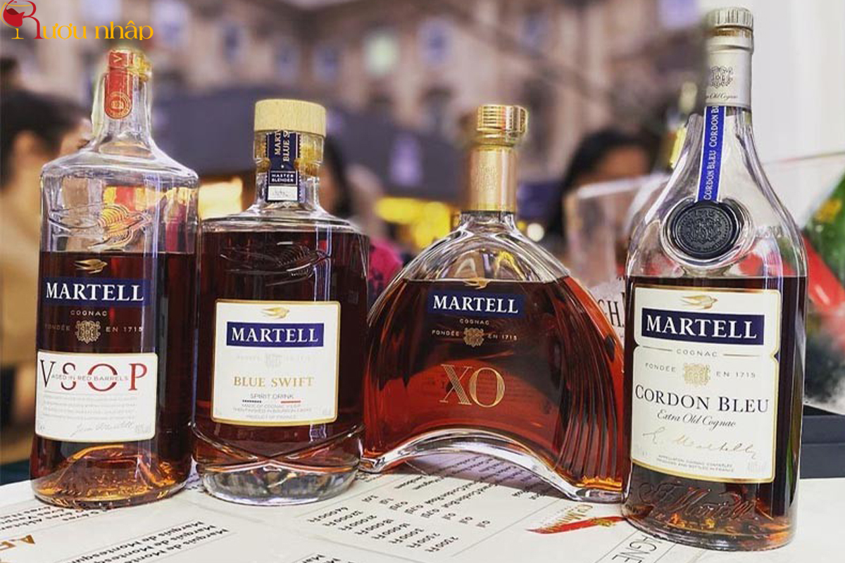 Rượu Martell Cognac Nhập khẩu chính hãng