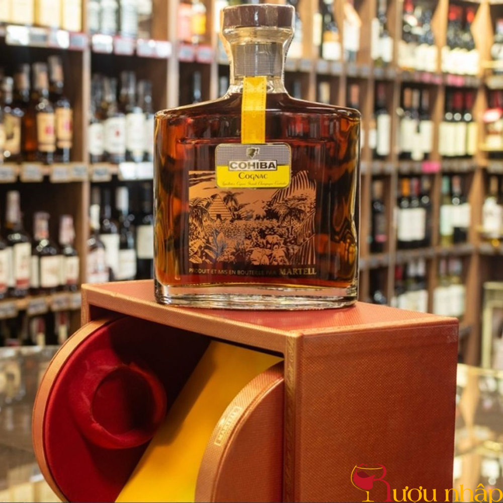 Rượu Martell Cohiba Extra Cognac 700ml chính hãng
