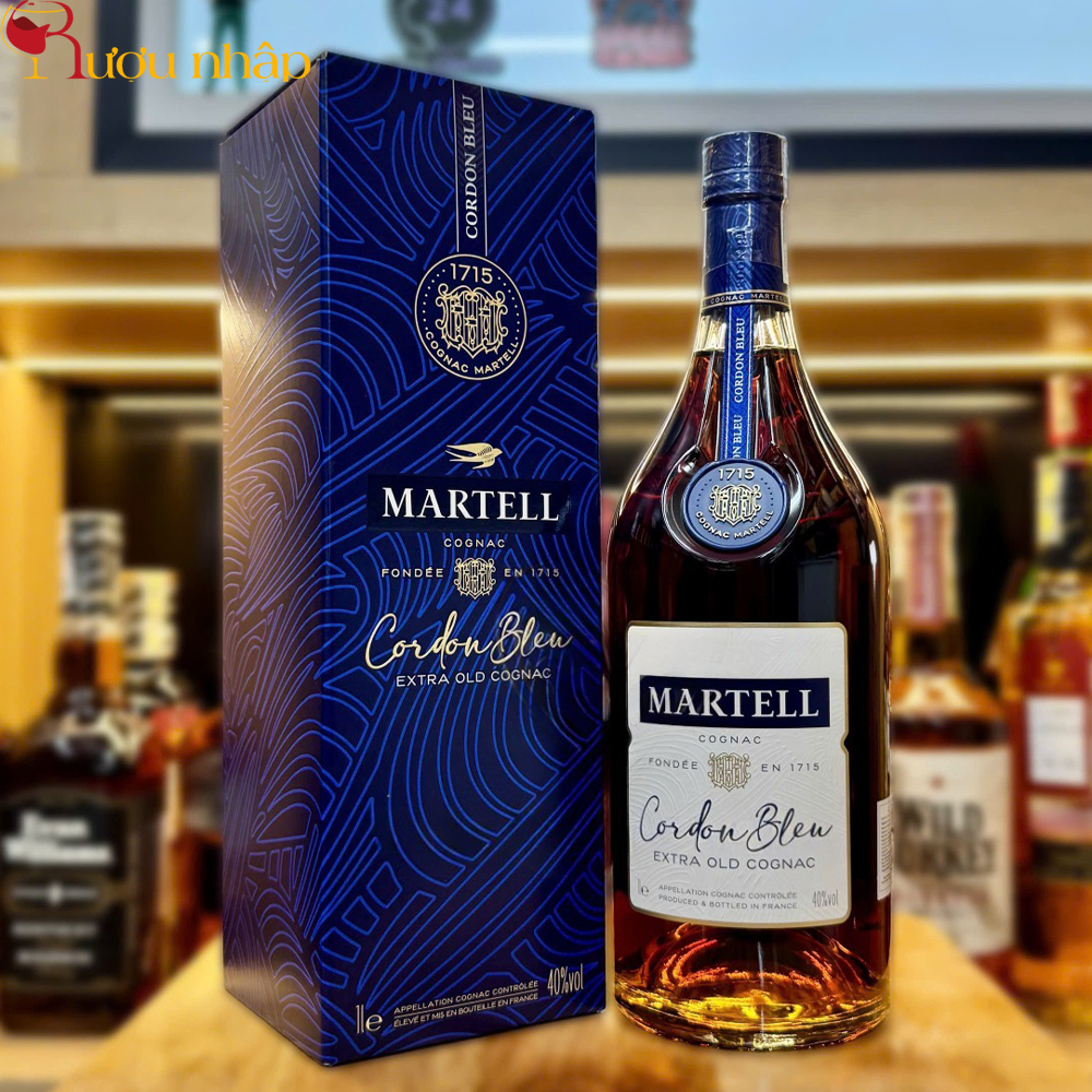 Rượu Martell Cordon Bleu 1L Chính Hãng