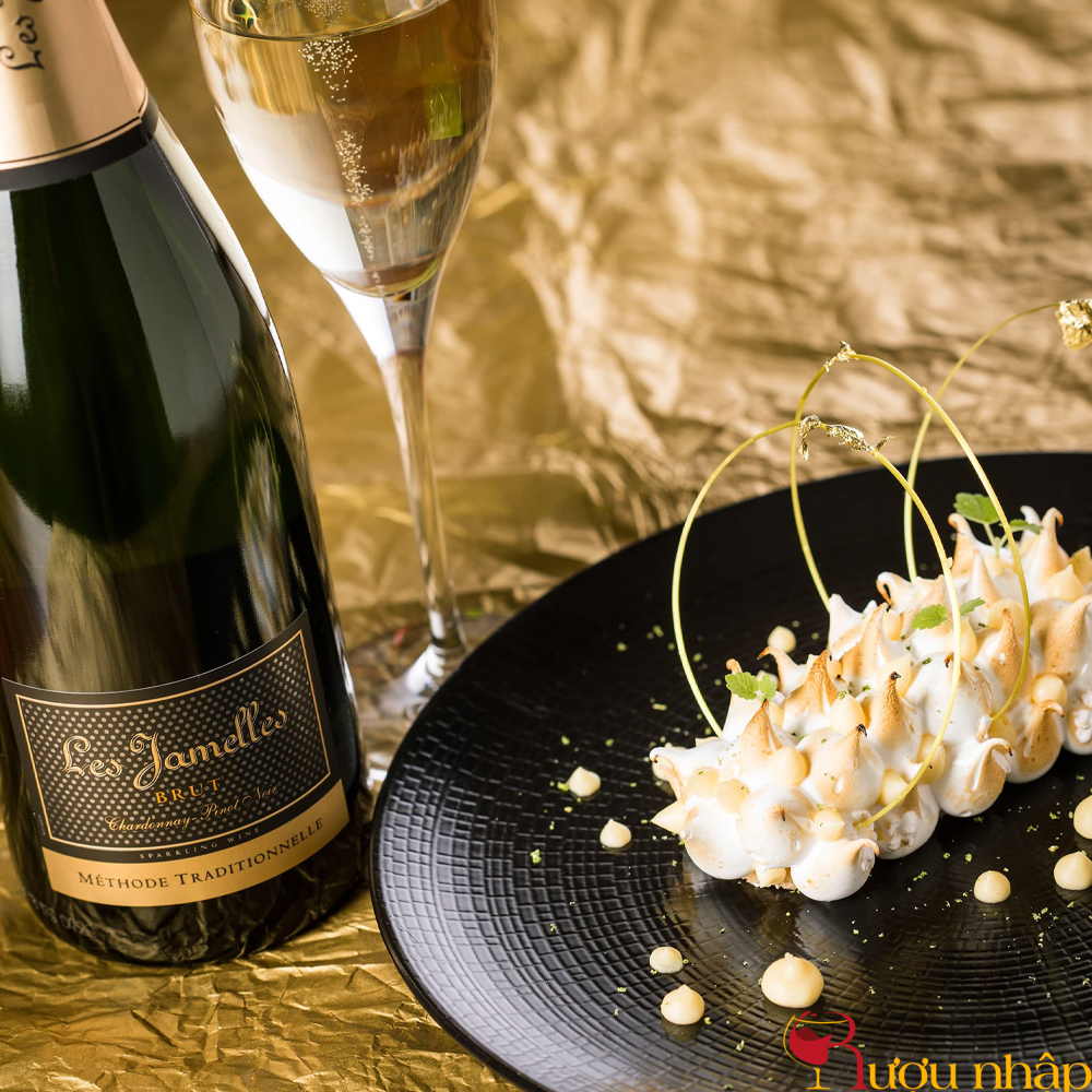 Sparkling Les Jamelles Méthode Traditionnelle CHính Hãng Giá Tốt