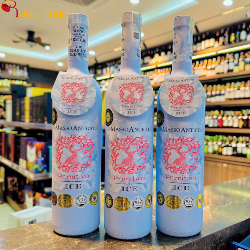 Vang Ý Masso Antico Primitivo ICE Chính Hãng