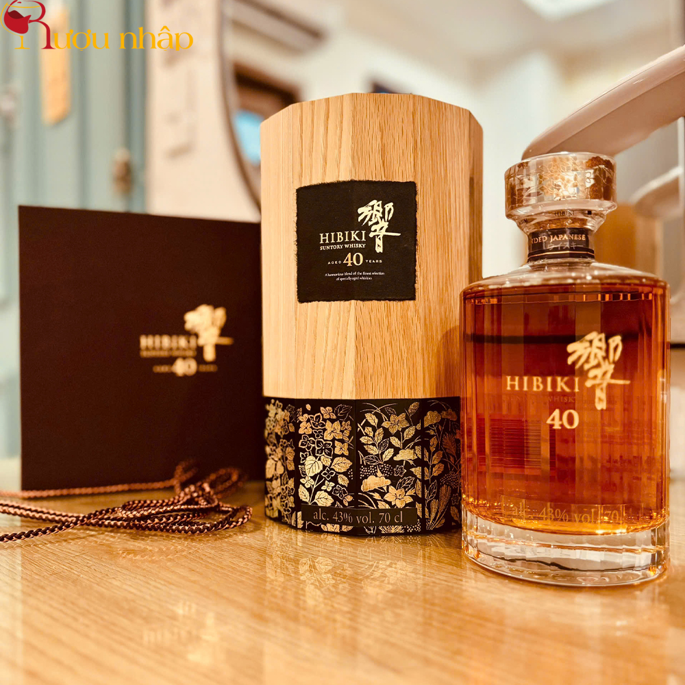 Hibiki 40 Year Old Japanese Blended Whisky