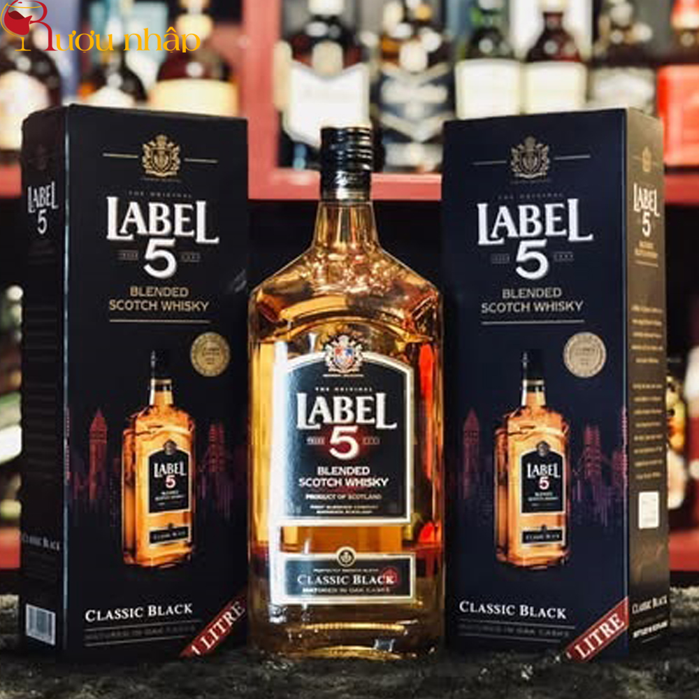 Label 5 Classic Black 1L Chính Hãng