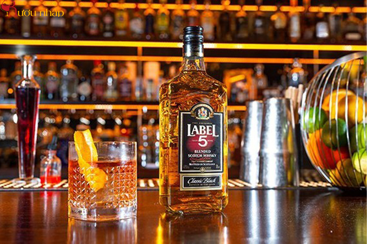 Label 5 Classic Black 1Lít Chính Hãng