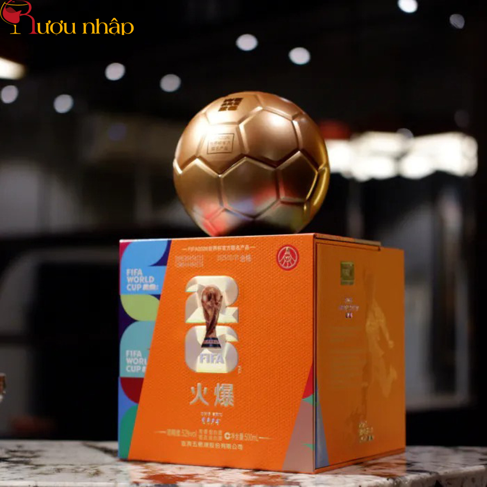 Ngũ lương Dịch Wuliangye FIFA World Cup Golden Ball 1500ml