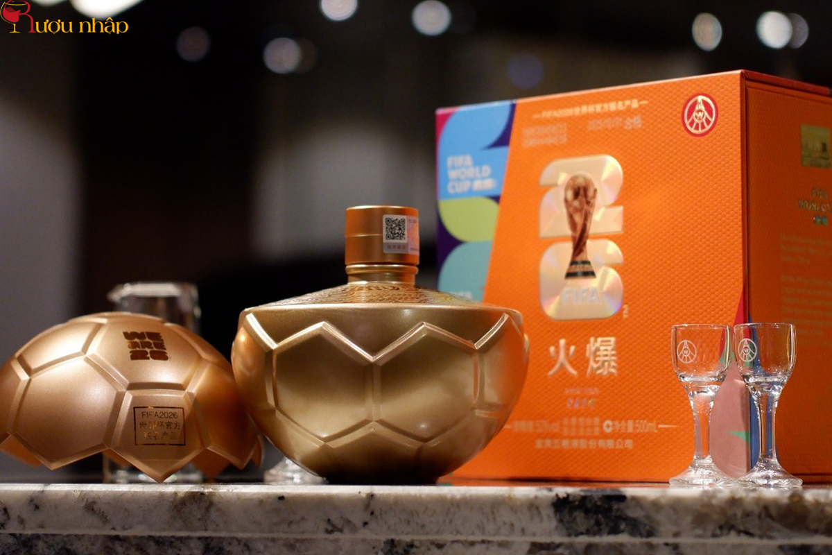Rượu Ngũ Lương Dịch 1500ml - WorldCup Edition 1.5L