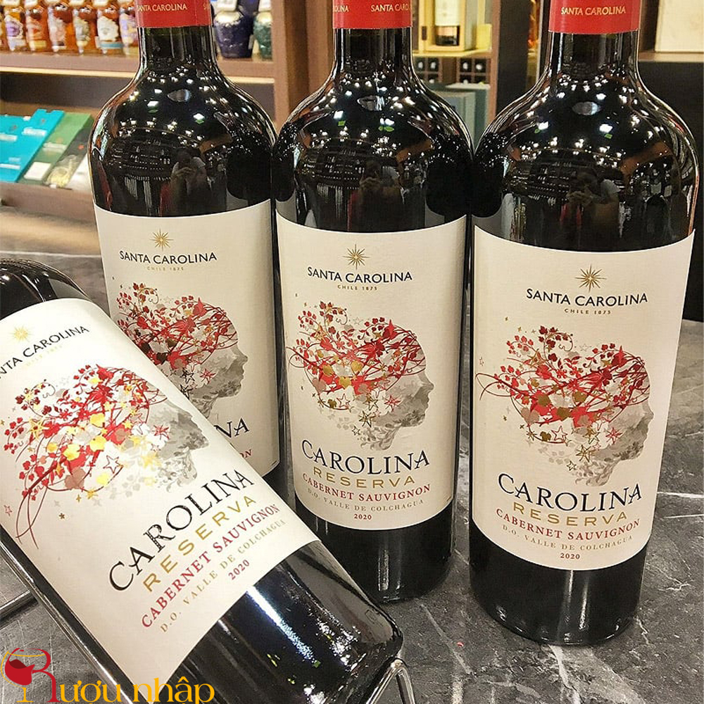 Rượu Vang Chile Santa Carolina Reserva Cabernet SauvignonChính Hãng