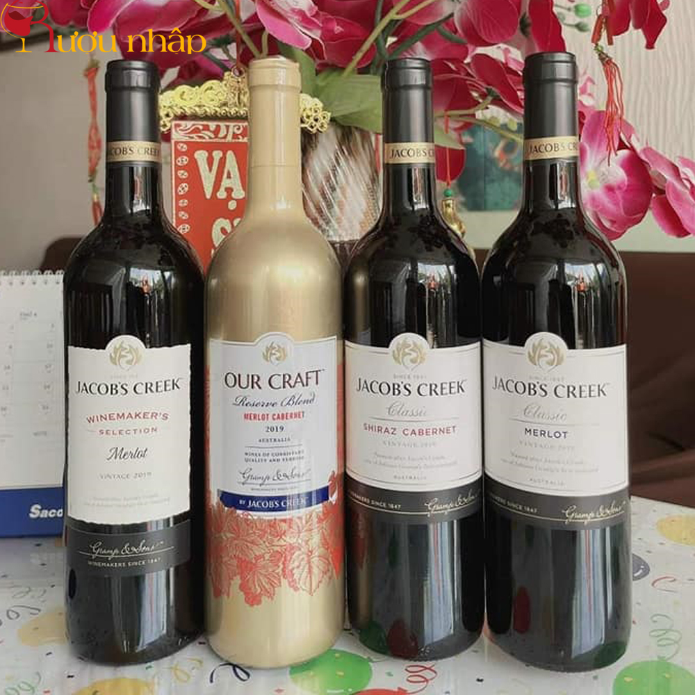 Vang Đỏ Jacob’s Creek Shiraz Cabernet Chính Hãng