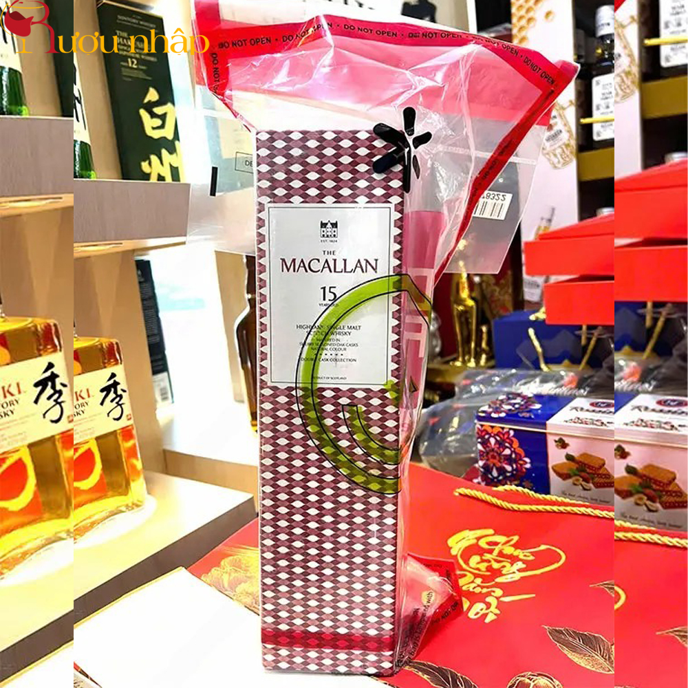 Macallan 15 Double Cask Collection Xách Tay - Giá Tốt