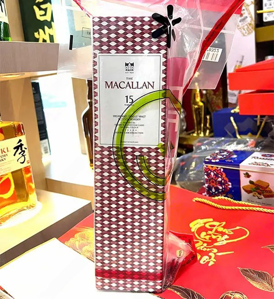 Rượu Macallan 15 Double Cask Collection Xách Tay Chính Hãng Giá Tốt