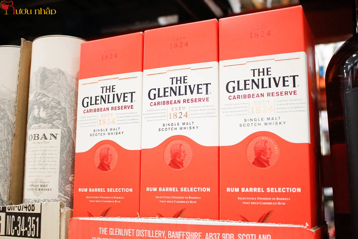 bảng giá Rượu Glenlivet mới nhất