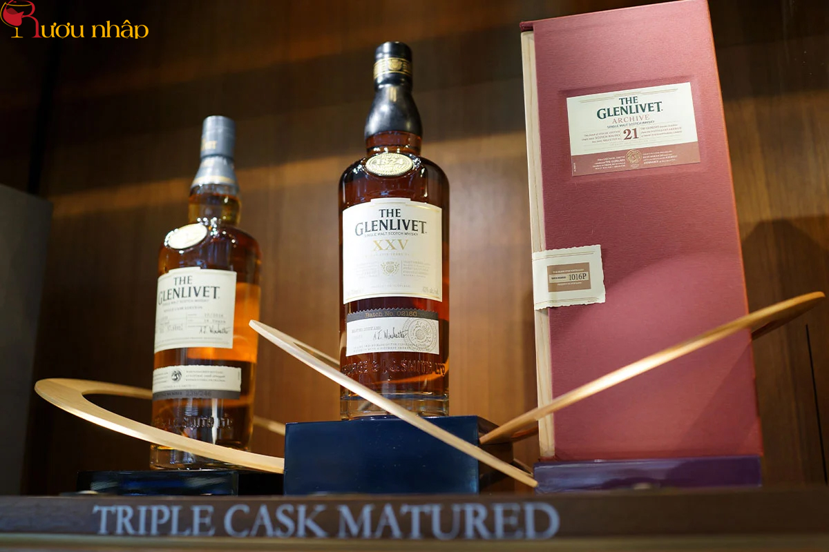 chọn rượu Glenlivet theo ngân sách