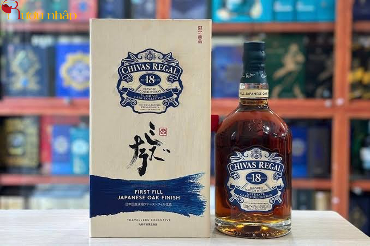 Chivas 18 Japanese Oak Finish giá bao nhiêu?
