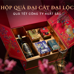 Hộp Quà Tết Công Ty Đại Cát Đại Lộc