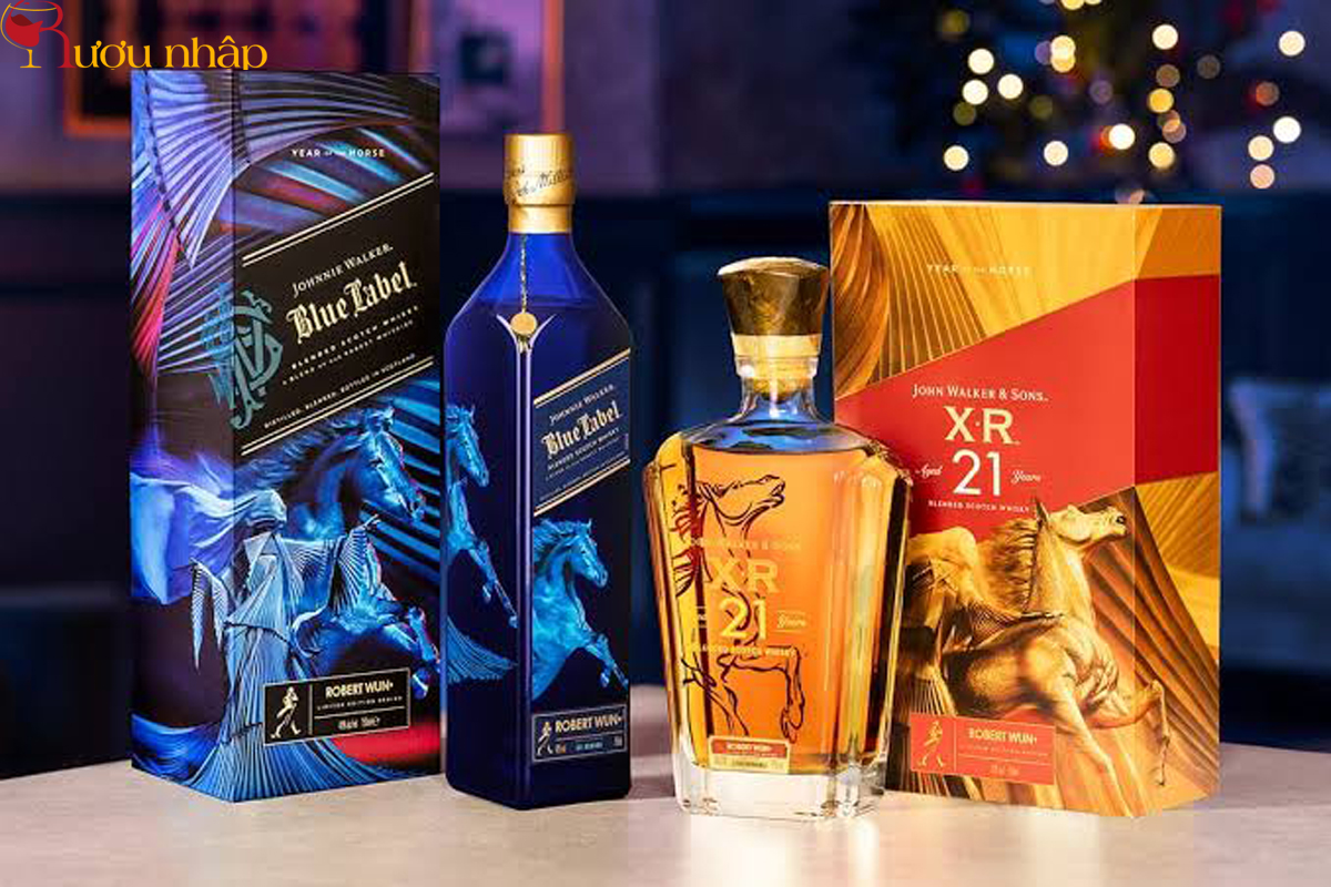 johnnie walker blue label (scotch whisky)