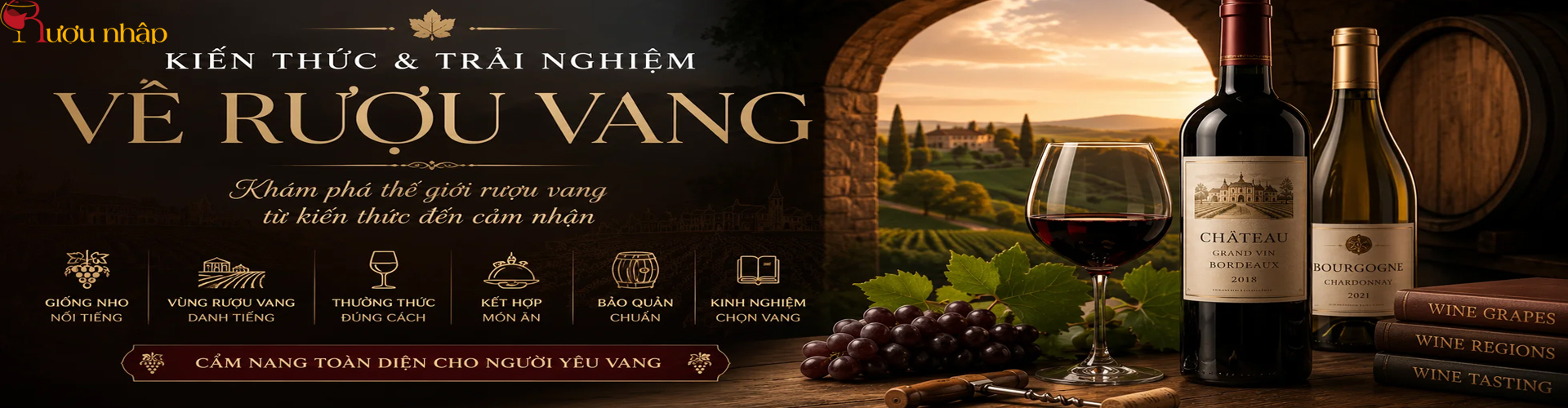 Rượu Vang Nhập Khẩu Chính Hãng