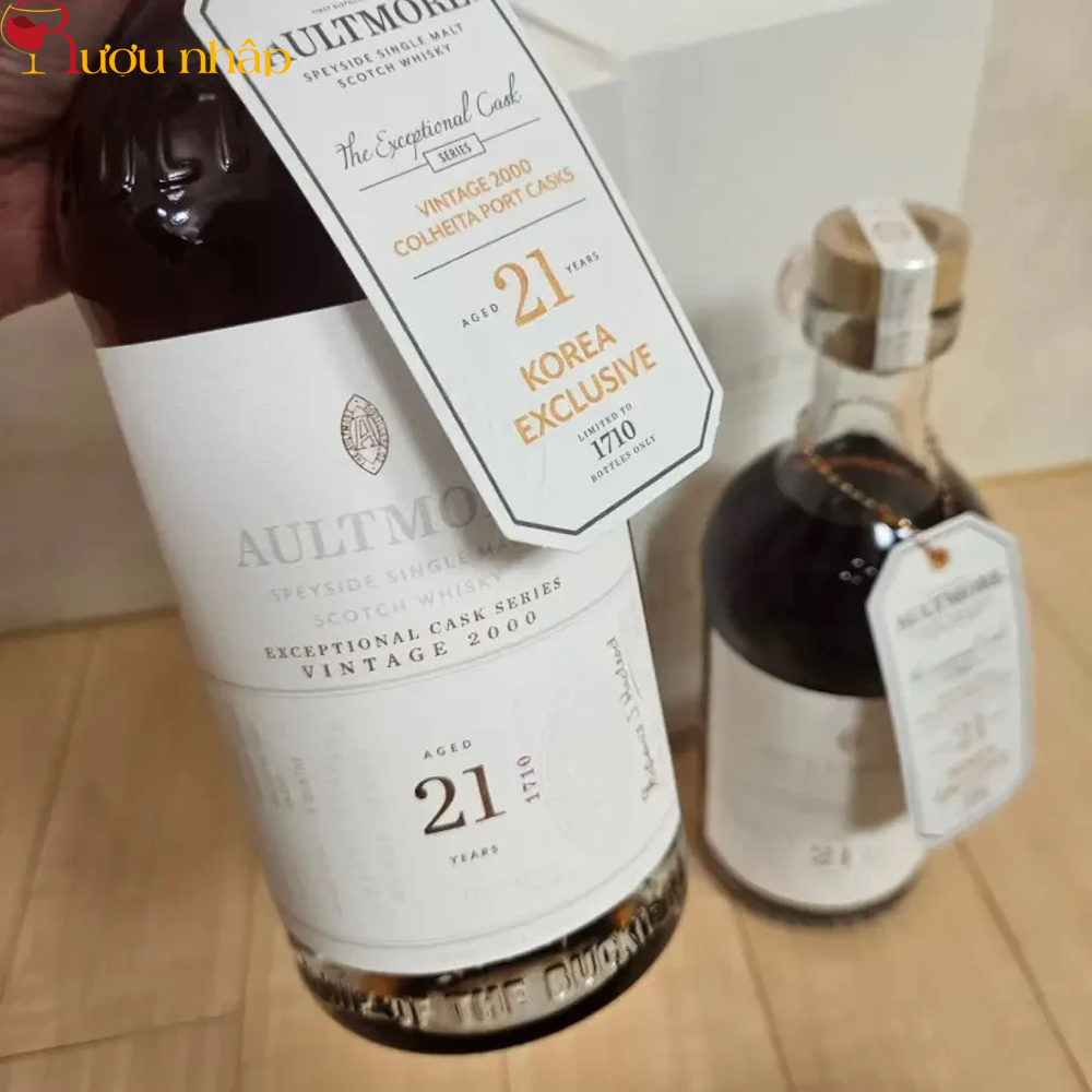 Rượu Aultmore 21 Exceptional Cask Chính hãng