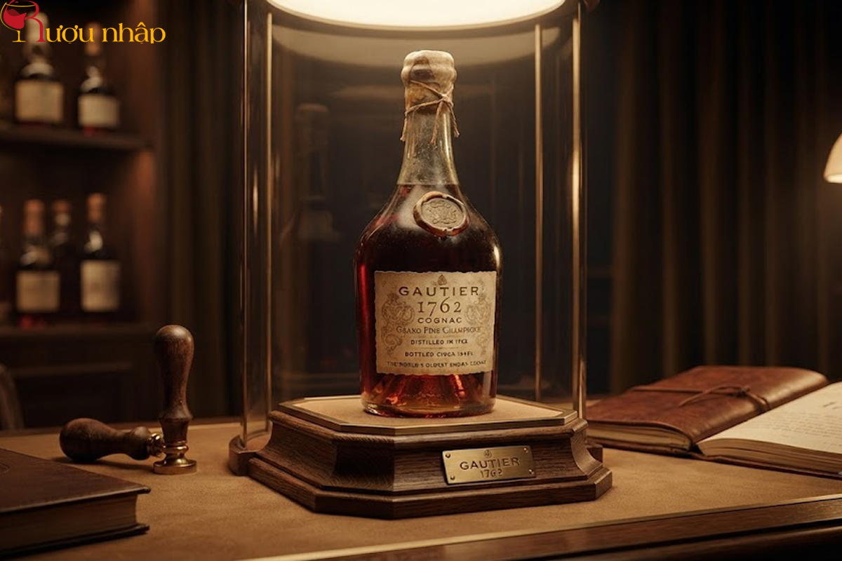 Rượu Gautier 1762 Cognac