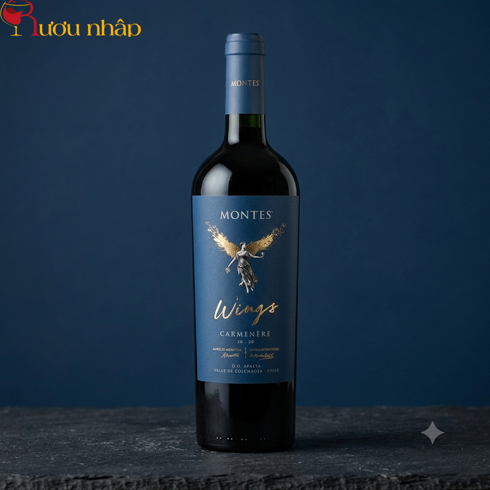 Rượu Vang Đỏ Chile Montes Wings Chính Hãng