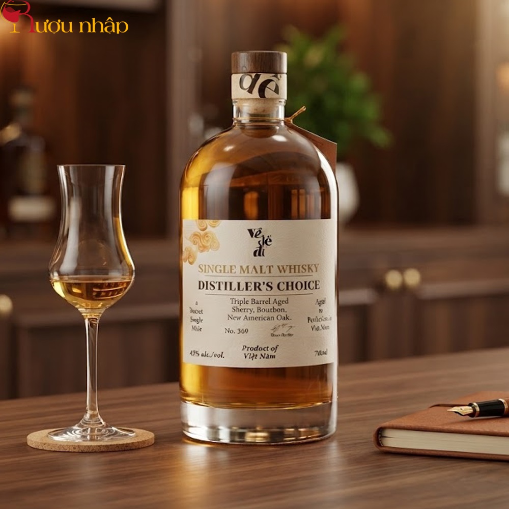 Rượu Ve De Di Distiller's Choice - Single malt Whisky