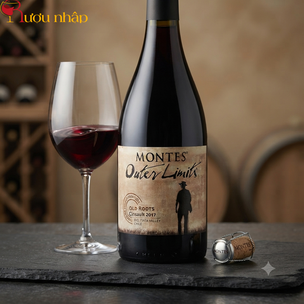 Vang đỏ Montes Outer Limits Cinsault