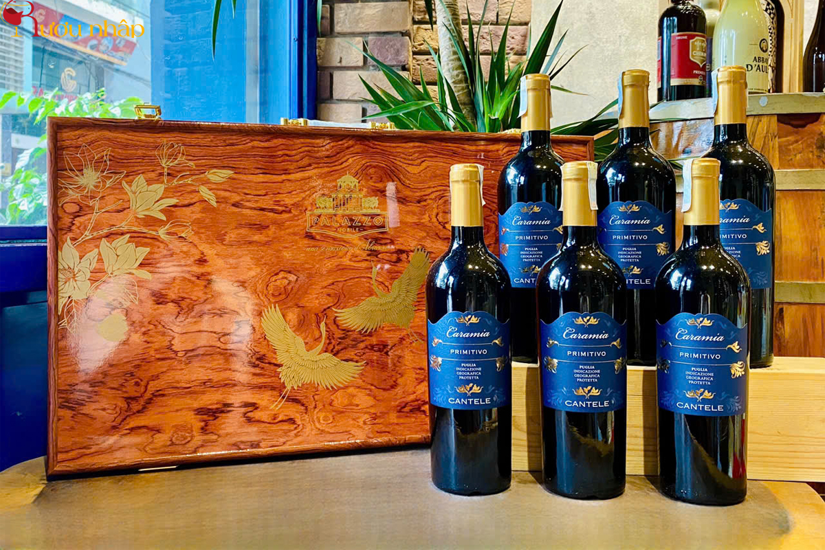 Rượu Vang Caramia Primitivo Cantele