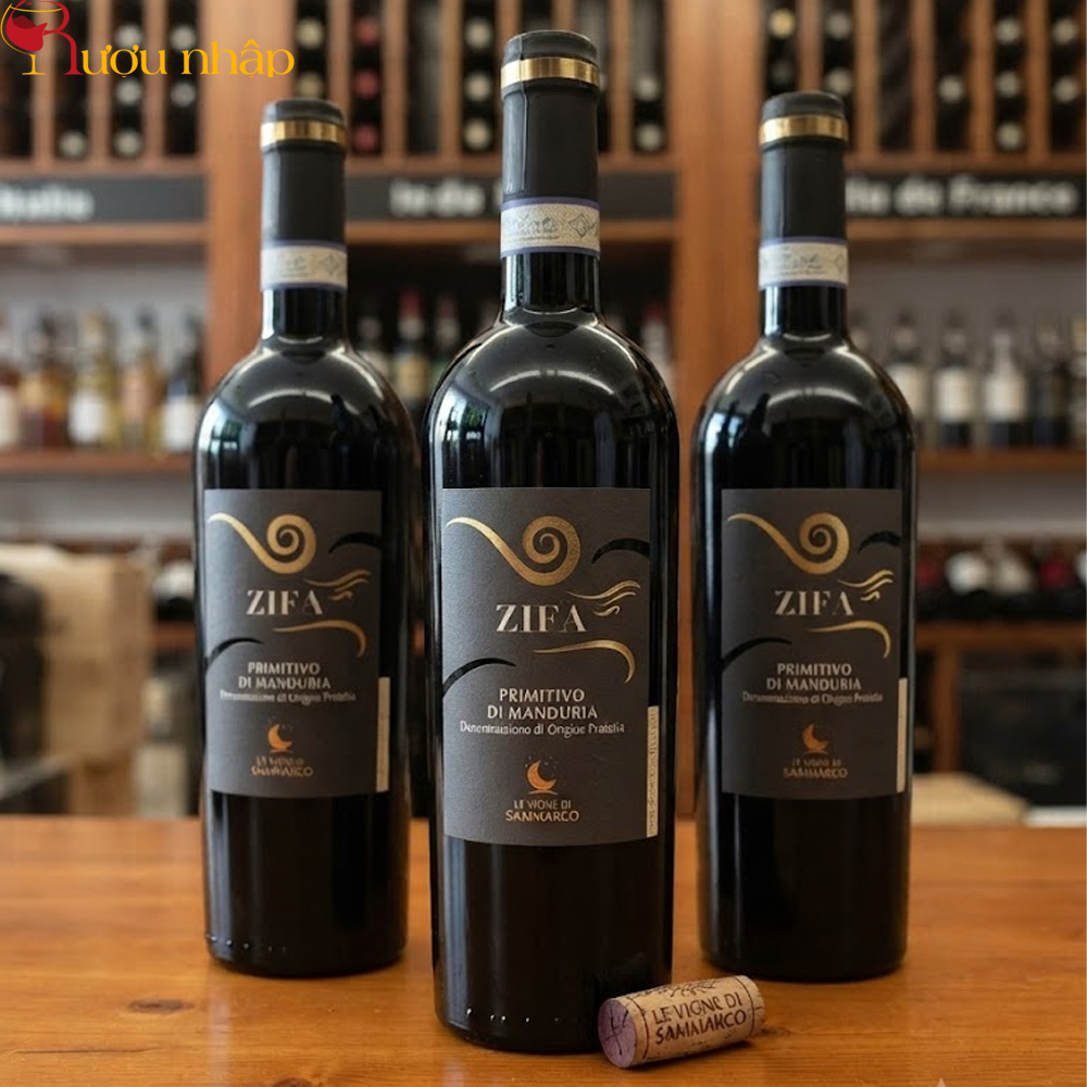 Rượu Vang Zifa Primitivo di Manduria