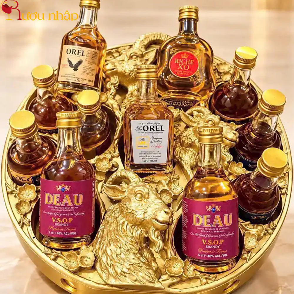 Bộ Kệ Trưng Bày Rượu Mini Tam Dương Khai Thái
