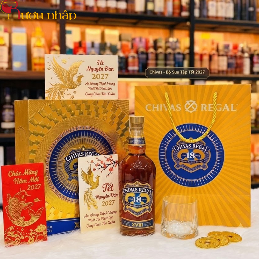 Chivas 18 Hộp quà Tết 2027