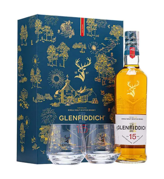 Glenfiddich 15 năm - Hộp quà Tết 2027