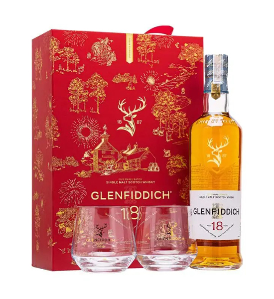 Glenfiddich 18 năm - Hộp quà Tết 2027