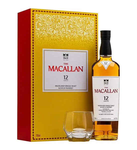 Macallan 12 năm Double Cask - Hộp quà Tết 2027