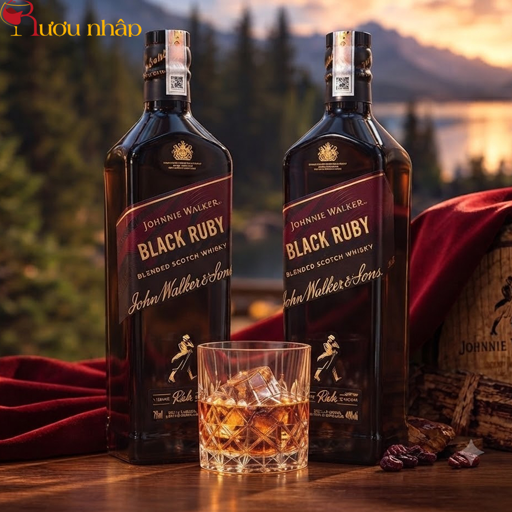 Rượu Johnnie Walker Black Ruby Chính Hãng