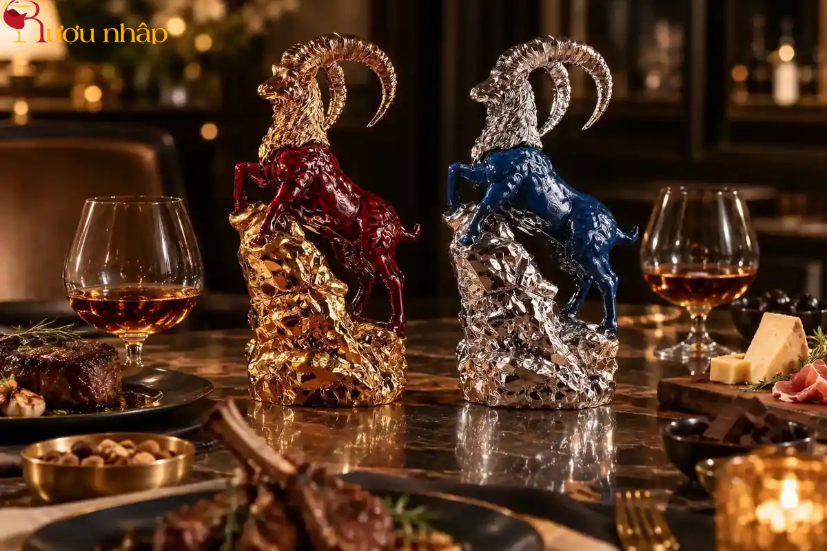 Rượu Linh Vật Dê DUO Heritage – Dương Vương Trấn Đỉnh 2027