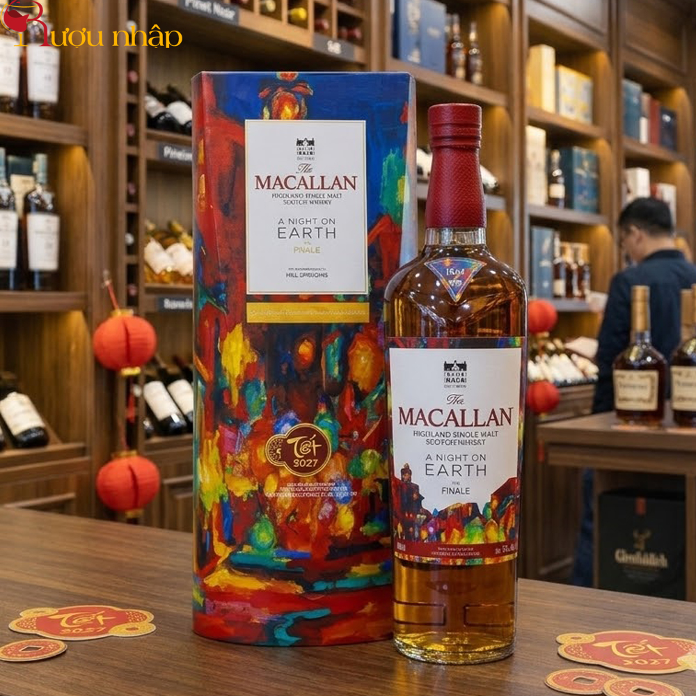 Rượu Macallan A Night On Earth The Finale – Phiên Bản Tết 2027