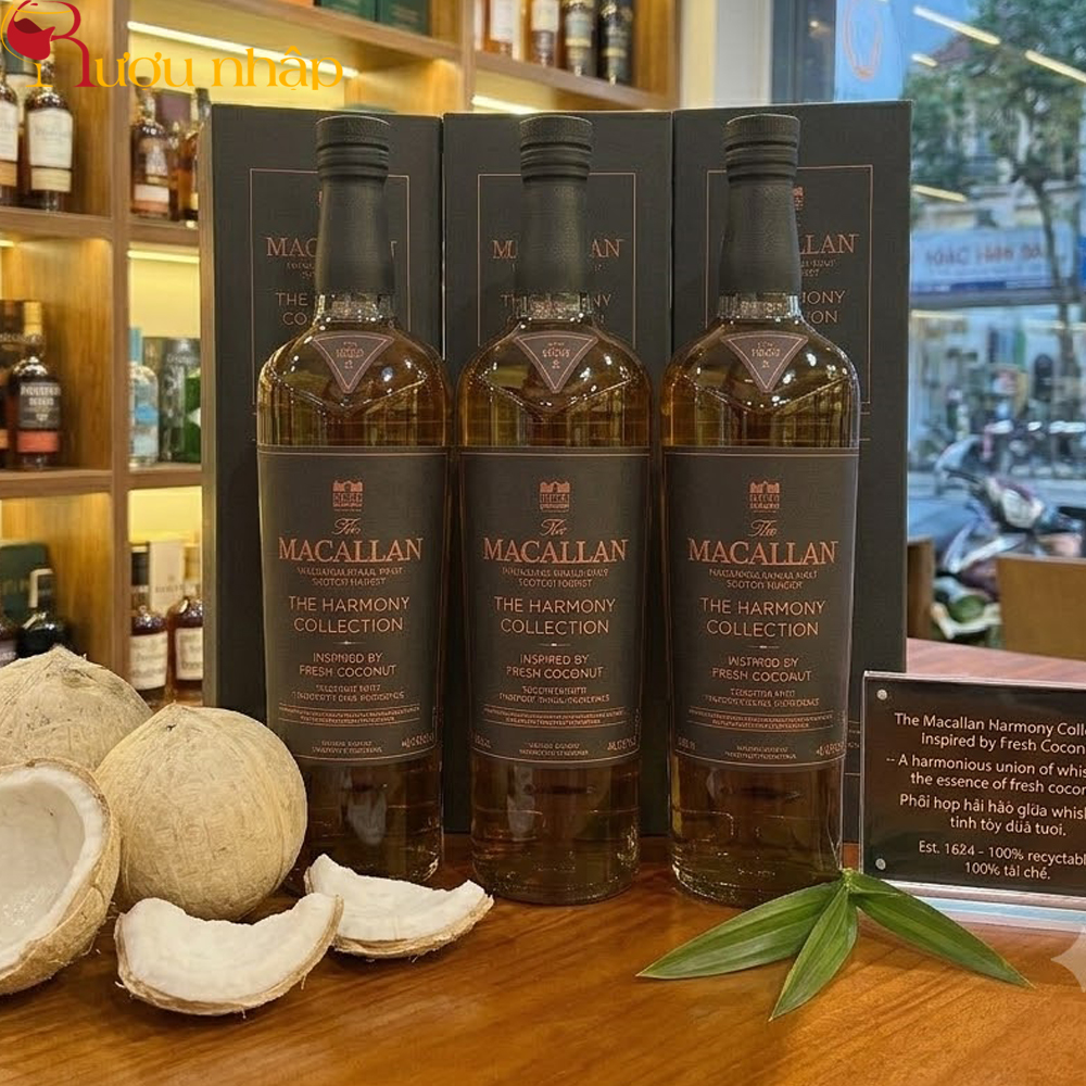 Rượu Macallan The Harmony Collection Inspired By Fresh Coconut – Lấy Cảm Hứng Từ Dừa Tươi