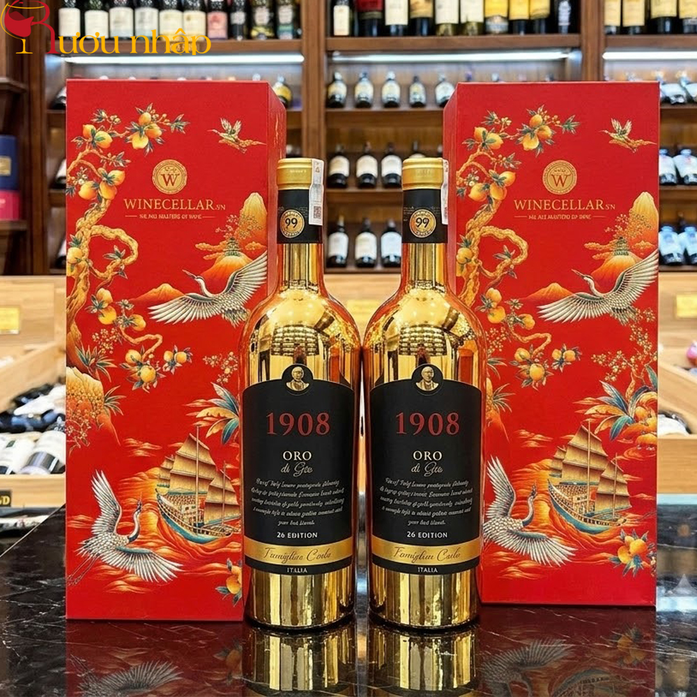 Rượu Vang Ý Cielo Famiglia Oro Di Gio